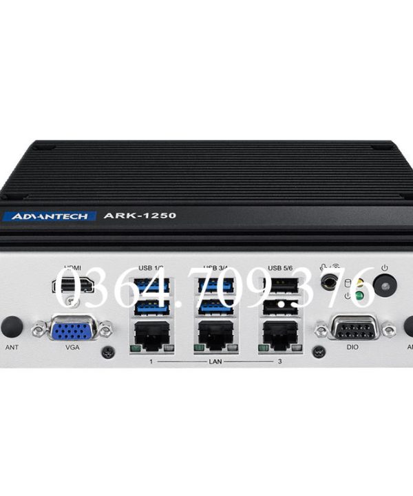 Máy Tính Công Nghiệp Kiểu Thanh Dẫn Hướng Advantech I3-1115G4E ARK-1250L-S5A1 I5-1145G7E