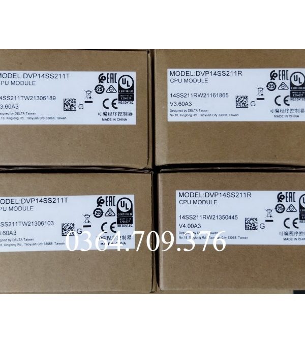 PLC Dvp14ss211t Dvp14ss211r Delta Bộ Điều Khiển Lập Trình
