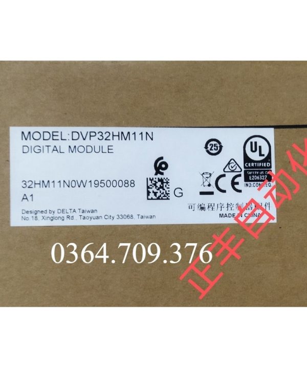 PLC Dvp32hm11n     Delta Mở Rộng