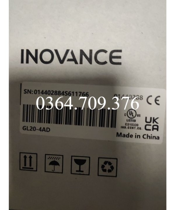 Inovance GL20-4AD Thương Hiệu Mới Ban Đầu