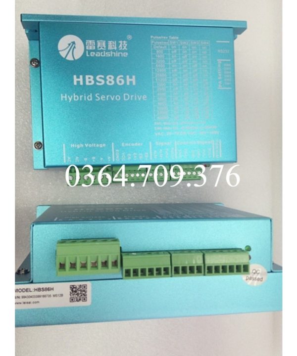 Driver Leadshine Driver Động Cơ Vòng Kín Hbs86h Hbs86 Chính Hãng Hàng Mới