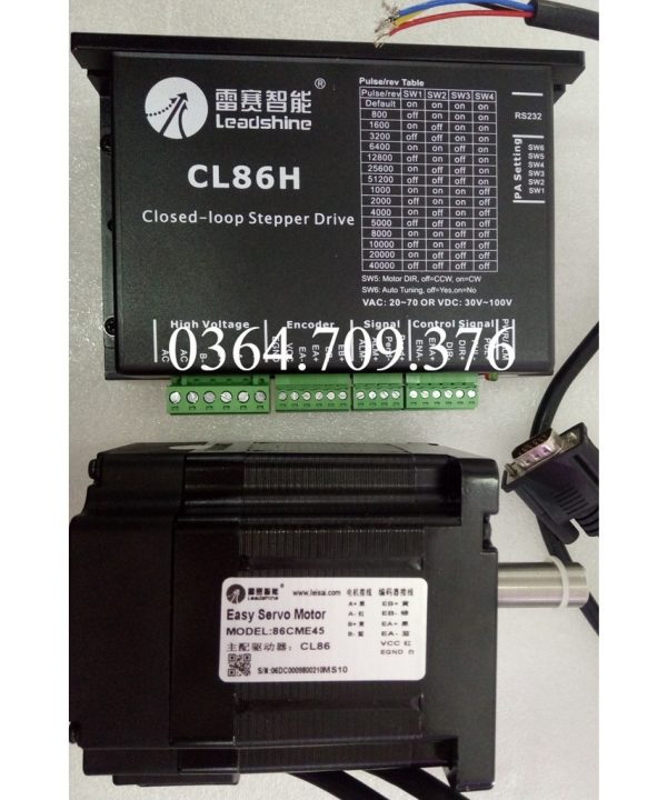 Leadshine Alz Bộ điều khiển động cơ 86cme35/86cme45/86cme80/86cme85/86cme120-bz/FS