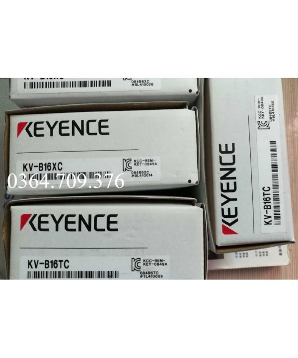 Các Đơn Vị Mở Rộng KV-B16RC KV-B16XC Của Keyence PLC I/O  KV-B16TC