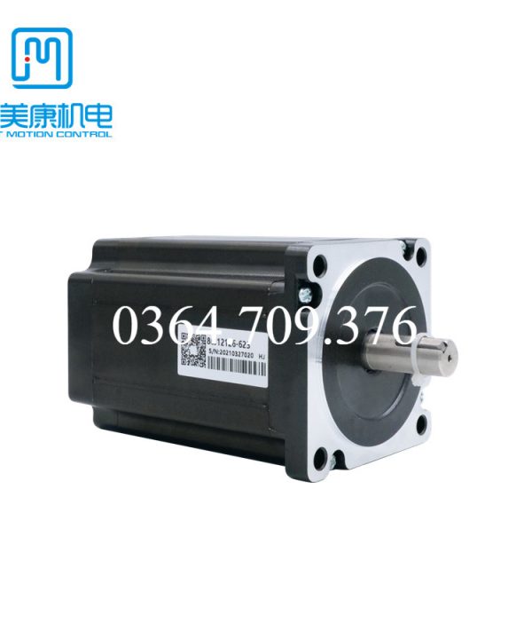 Động cơ bước kỹ thuật số kết hợp momen xoắn cao hiệu suất gia tốc cao JMC NEMA 34 6,8nm cho bộ máy CNC 86j12126-623