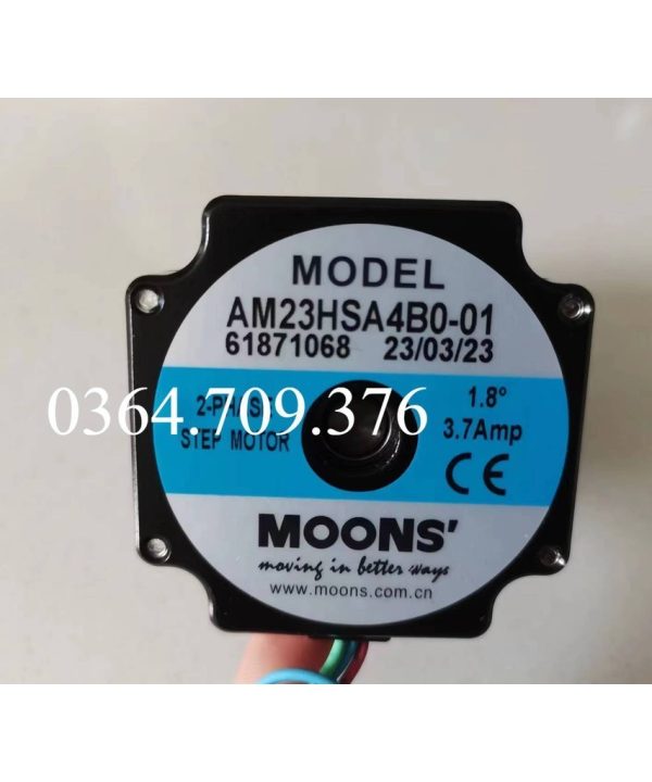 Động Cơ Bước AM23HSA4B0-01 Stepper Motor Moons