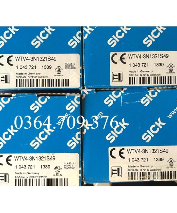 WTV4-3N1321S49 Công Tắc Quang Điện SICK Chính Hãng Hoàn Toàn Mới  Mã Số: 1043721