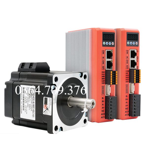 Bộ Điều Khiển Động Cơ Vòng Kín 2HCS870-RC/EC 4.5/8.5nm Giao Tiếp Canopen Ethercat Step Motor JMC