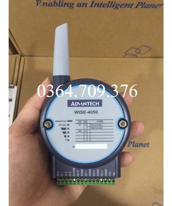 Bộ Sưu Tập Đầu Vào Và Đầu Ra Kỹ Thuật Số Không Dây WISE-4050-B AE Advantech IOT Không Dây Wifi Mô-đun IO