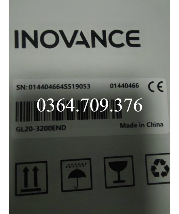 Inovance GL20-3200END, Hoàn Toàn Mới Ban Đầu Xcy