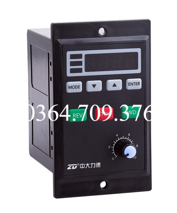 Động Cơ Giảm Tốc AC Thu Nhỏ Zhongda  Hiển Thị Kỹ Thuật Số Trình Điều Khiển Thông Minh  Dòng ZF206/315/425/540/560/590C