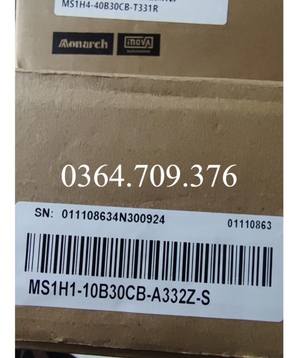 Inovance MS1H1-10B30CB-A332Z-S, Hoàn Toàn Mới Ban Đầu Xcy