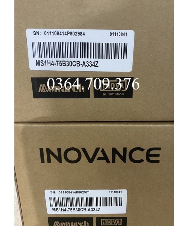 Mô Hình Dòng MS1H4-75B30CB-A334Z Động Cơ Servo Inovance Hoàn Toàn Mới,