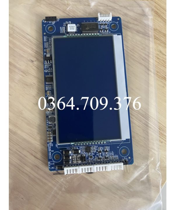 Bảng Điều Khiển Màn Hình LCD Hpmont MT70-HCB-U6 Nền Xanh Lam Với Các Ký Tự Trắng