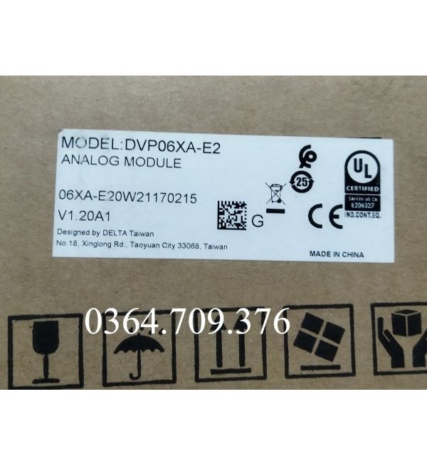 PLC DVP06XA-E2    Delta  Điều Khiển Es2  Mở Rộng