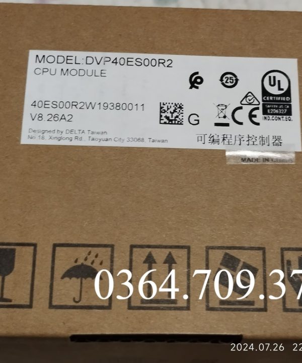 PLC Dvp40es00r2 Bộ Điều Khiển Lập Trình Delta