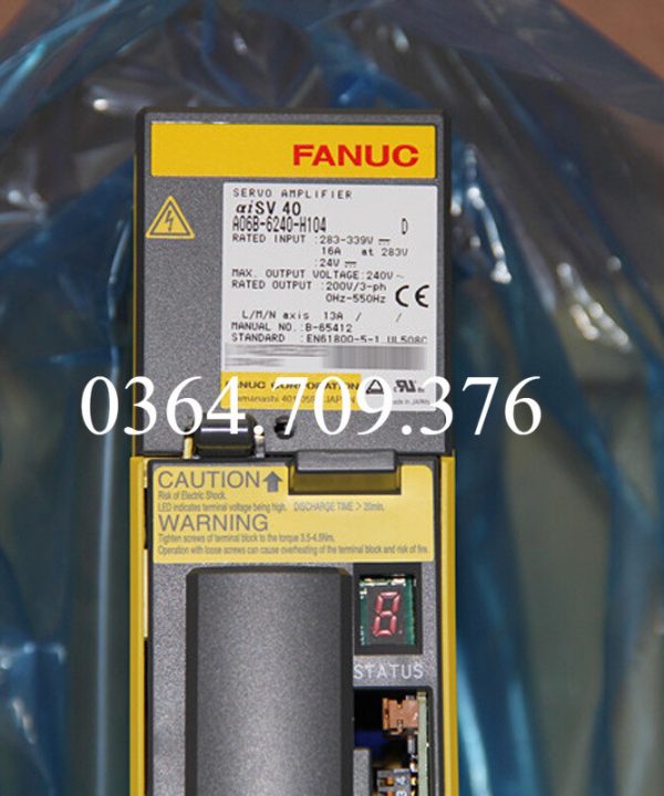 Fanuc FANUC Trục Thứ Tư Aif4 A06B-6240-H104 A06B-0223-B000 Trục Thẳng Trục Côn