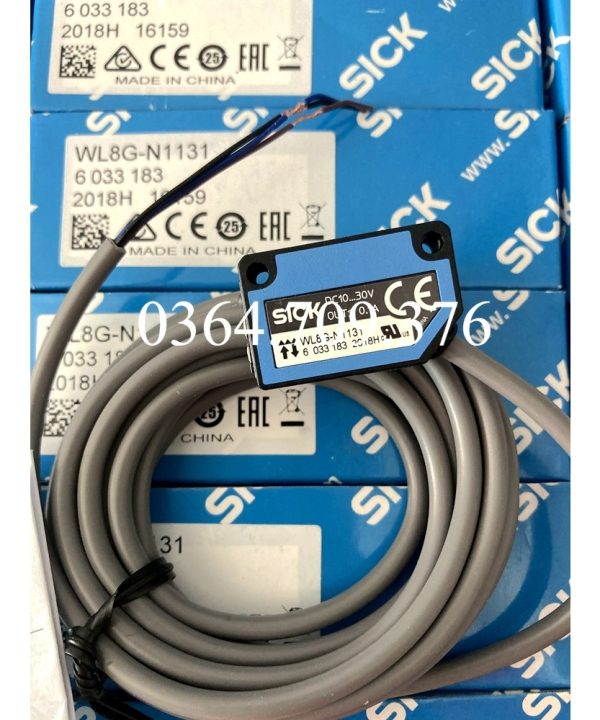Công Tắc Quang Điện Phản Xạ Gương SICK Chính Hãng Hoàn Toàn Mới  WL8G-P1131 WL8G-N1131