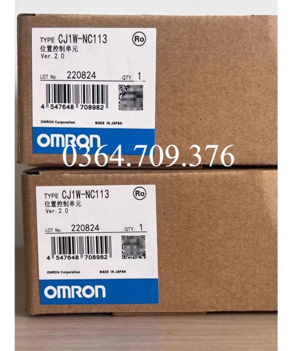 Mô-đun Omron CJ1W-NC113 231 233 234 414 433 133 471 F71 482