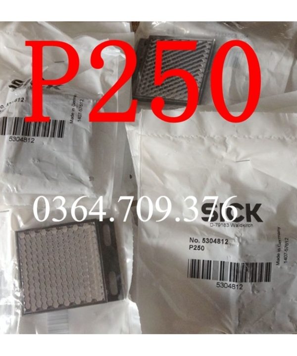 Tấm Phản Xạ Công Tắc Quang Điện SICK Hoàn Toàn Mới , Gương P250 Mã Số: 5304812