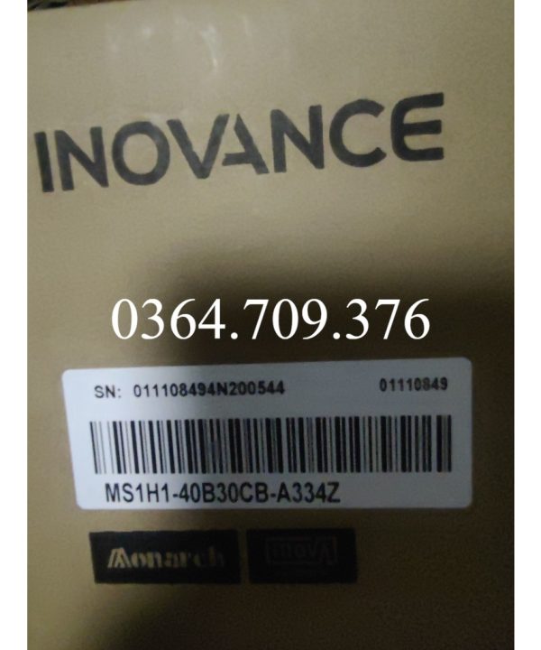 Inovance MS1H1-40B30CB-A334Z, Hoàn Toàn Mới Ban Đầu
