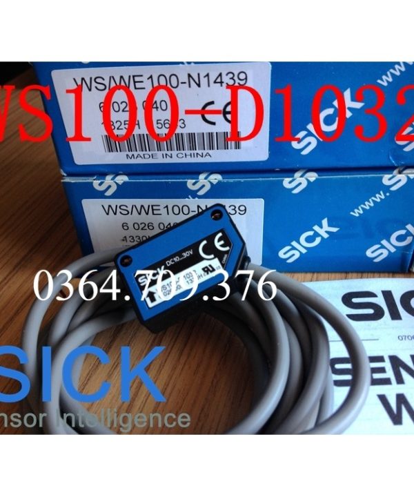 Công Tắc Quang Điện SICK  Nguyên Bản Hoàn Toàn Mới WS/WE100-N1439,WS/WE100-2N1439