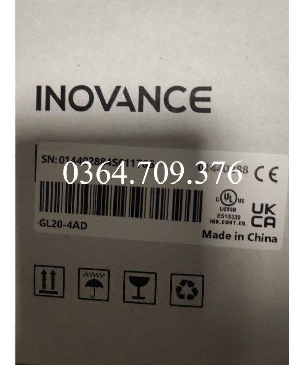Inovance GL20-4AD Thương Hiệu Mới Ban Đầu Xcy