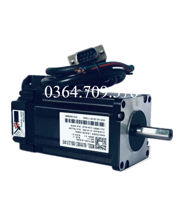 60j18100ec-1000-ls-31-Φ10 Bộ Điều Khiển Bước Động Cơ Bước Hai Pha Khép Kín JMC 60 Step Motor