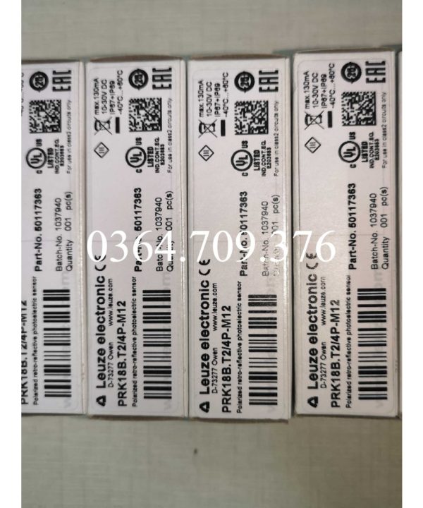 Cảm Biến Euze Prk18b. T2/4p-m12 50117363