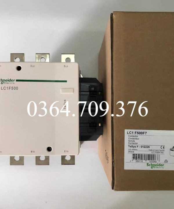Công Tắc Tơ Schneider AC Nhập Khẩu Lc1f185f265f330f150f400f500f630f225m7115 Khởi Động Từ