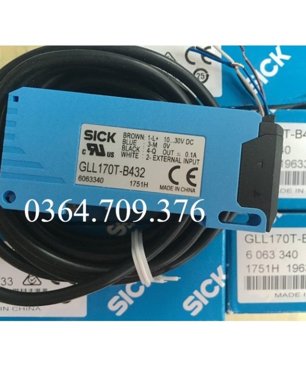 Bộ Khuếch Đại Sợi Quang SICK SICK Nguyên Bản Hoàn Toàn Mới  WLL170-2P162 GLL170T-B432