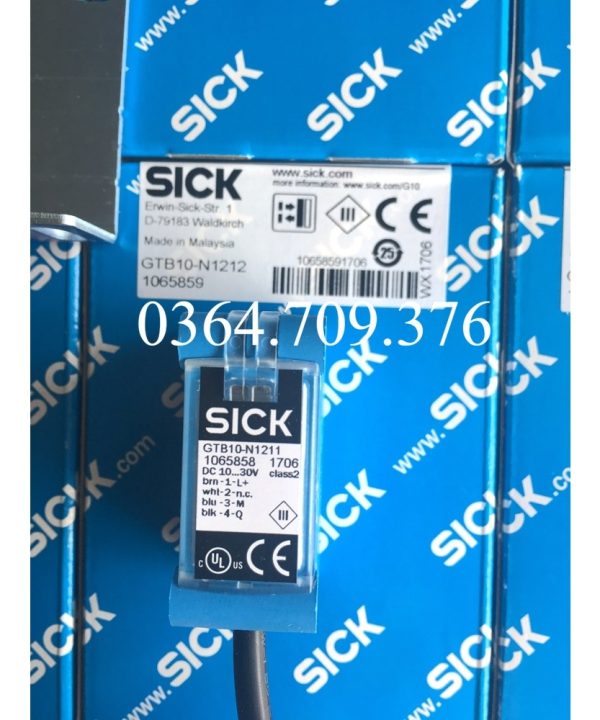 Hoàn Toàn Mới Công Tắc Quang Điện SICK  Nguyên Bản GTB10-N1211 Đảm Bảo Chính Hãng