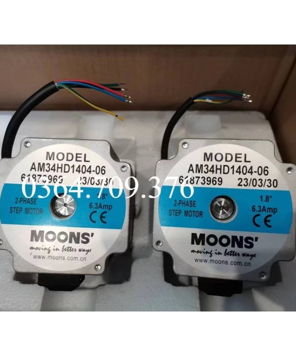 Động Cơ Bước AM34HD1404-06 Stepper Motor Moons
