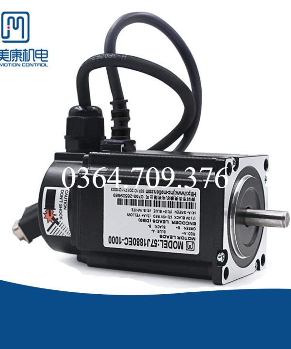 JMC nema23 & 57mm 2.0n. m 5A 2 pha 1500RPM khép kín lai động cơ bước với encoder 1000 cho bộ dụng cụ máy định tuyến CNC