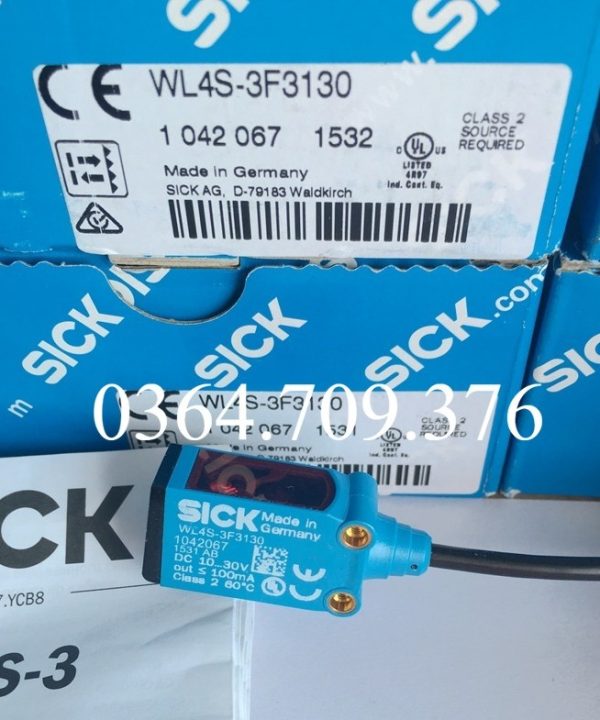 WL4S-3F3130 Cảm Biến Quang Điện Phản Xạ Gương Siksick  Mục Số 1042067