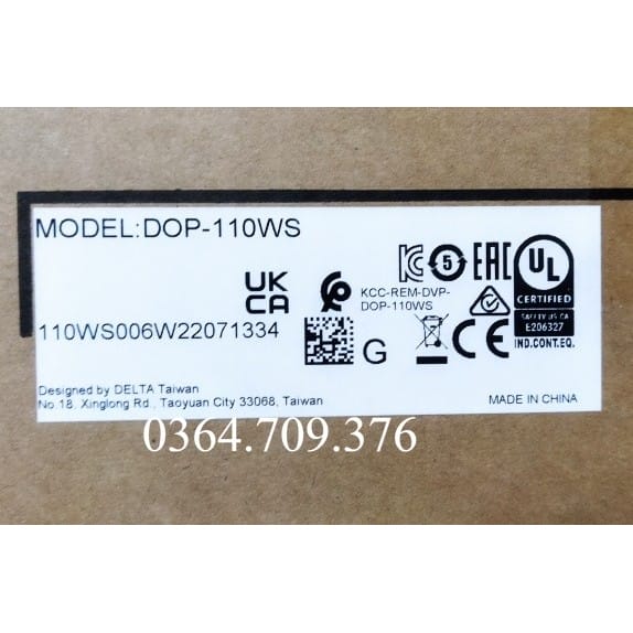 HMI DOP-110WS DOP-110IS Giao Diện Người-máy Delta