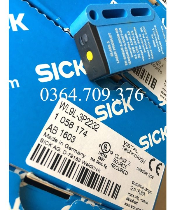 Công Tắc Quang Điện Laser SICK Hoàn Toàn Mới  WL9L-3P2232 WL9L-3P2432