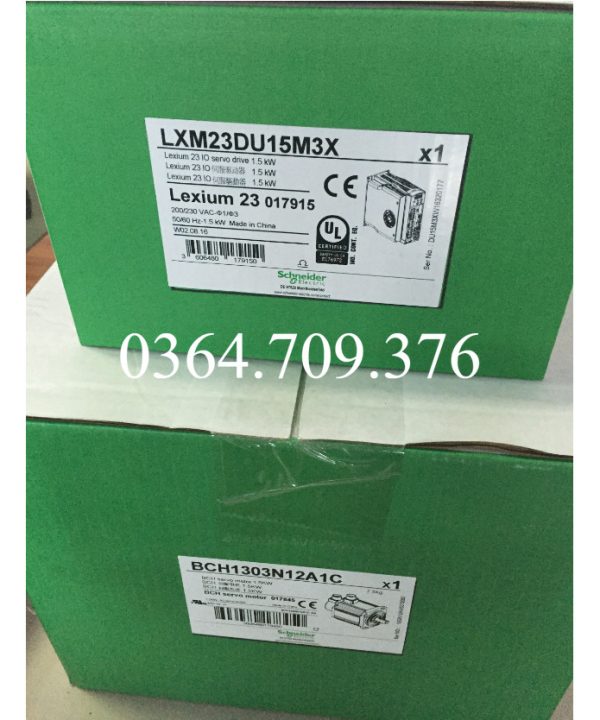 Bộ Điều Khiển Servo Schneider Lxm23du04m3x/DU07/DU10/DU15/DU20/Du30m3x