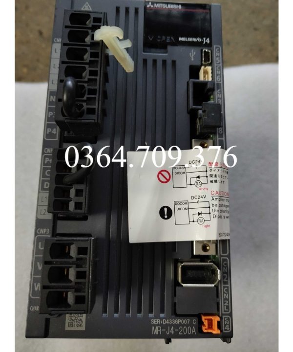 Mitsubishi Driver Servo MR-J4W2-44B77B Chính Hãng Dòng J4