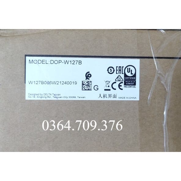 HMI DOP-110IG DOP-W127B     Giao Diện Người-máy Delta