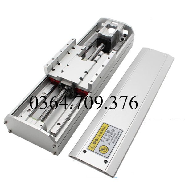 Robot Đơn Trục Modul Bàn Trượt Vít Me Nửa Kín Dẫn Hướng Linear Bước Servo Tùy Chỉnh Toyo I-robo Robostar Hyulim  IAI