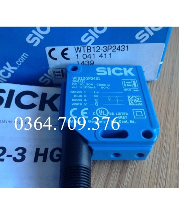 Hoàn Toàn Mới WTB12-3P2431 Công Tắc Quang Điện SICK Chính Hãng