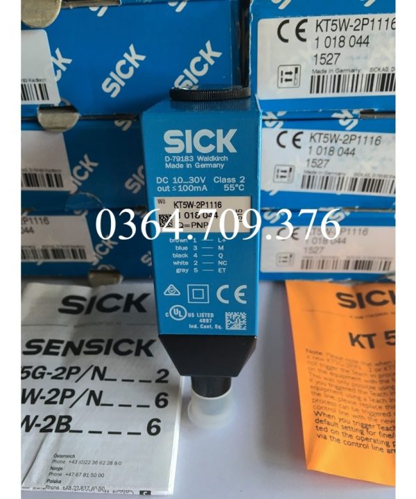 SICK Màu Sắc Tiêu Chuẩn Cảm Biến KT5W-2N1116 2p1116 2p2116 KT5G-2N1111S16