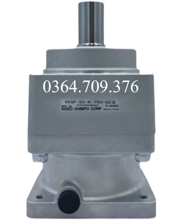 VRSF-9E-1500 Giảm Tốc Bánh Răng Hành Tinh Chính Xác Nidec Shimpo Của Nhật Bản Với Động Cơ Servo 1.5KW Hộp Số