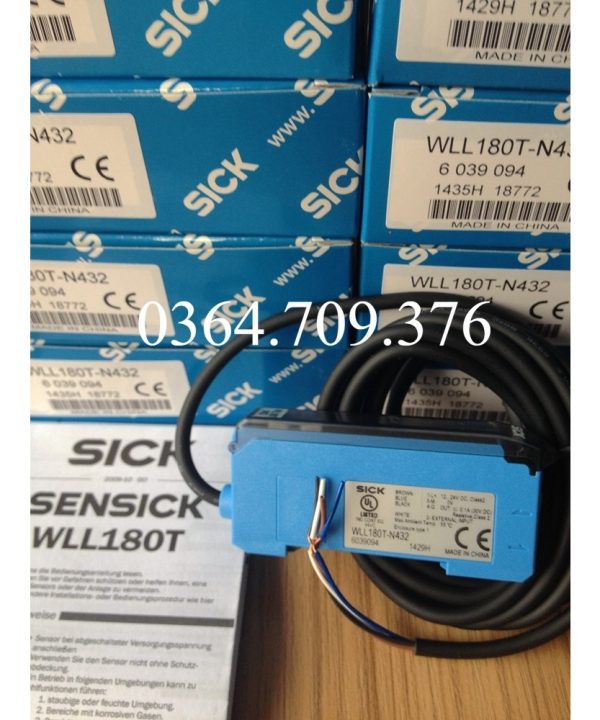 Bộ Khuếch Đại Sợi Quang SICK SICK Nguyên Bản Hoàn Toàn Mới  WLL180T-N432 WLL180T-L432