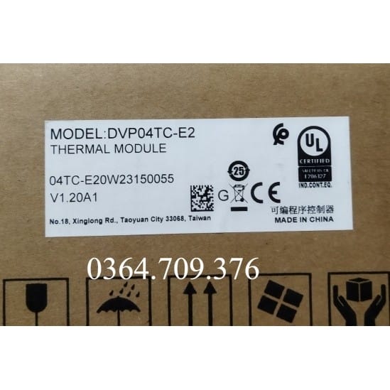 PLC DVP04TC-E2    Delta  Module Mở Rộng