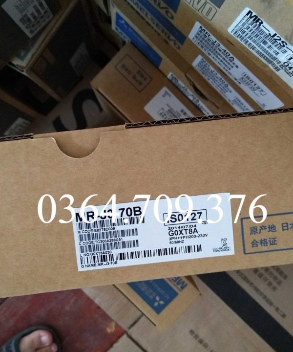 MR-J3-70B Bộ Điều Khiển Hãng Mitsubishi