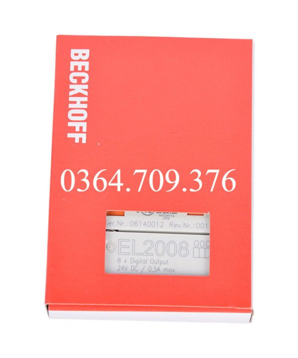 EL2008-0000 đầu ra kỹ thuật số Beckhoff el2008