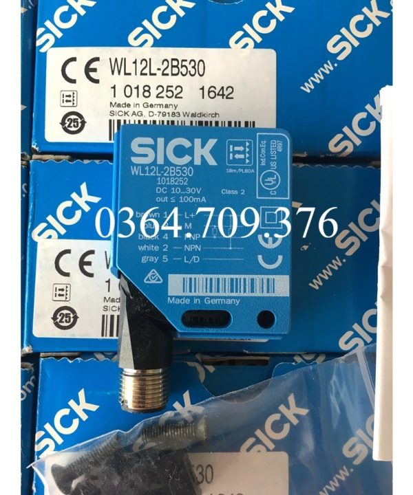 WL12L-2B530 Cảm Biến Laser SICK Chính Hãng Hoàn Toàn Mới  Mã Số 1018252