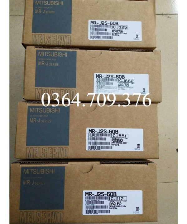 Bộ Điều Khiển Servo MR-J2S-60B Hãng Mitsubishi