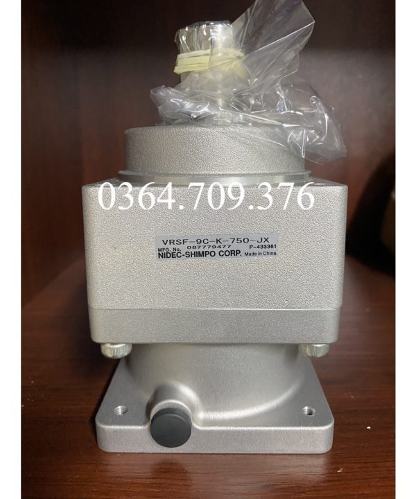 VRSF-9C-750 Hộp Giảm Tốc Hành Tinh Nidec Shimpo Có Độ Chính Xác Cao Với Tỷ Lệ Tốc Độ 750 Watt 9 Hộp Số
